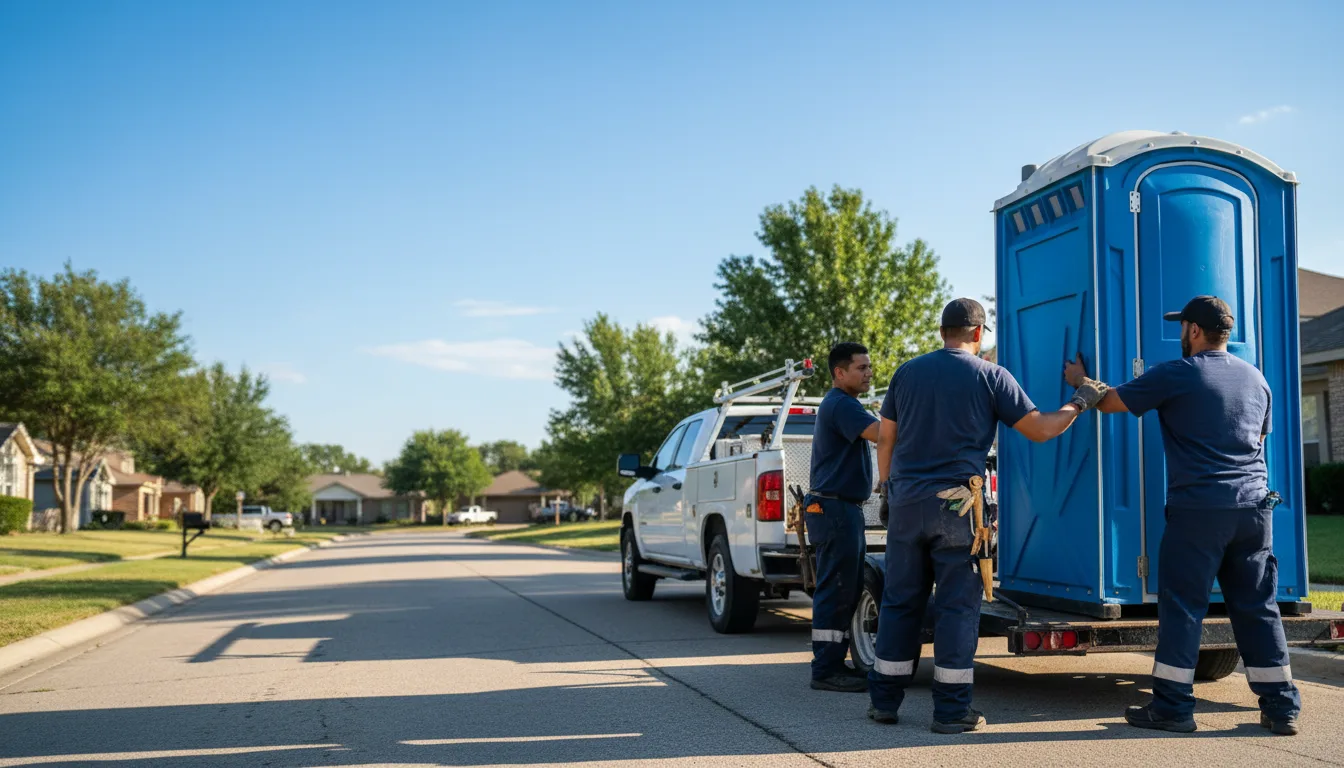Portable Toilet Rental in Sherwood, AR near me